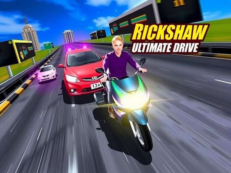 Rickshaw Ultimate Drive Game Cover